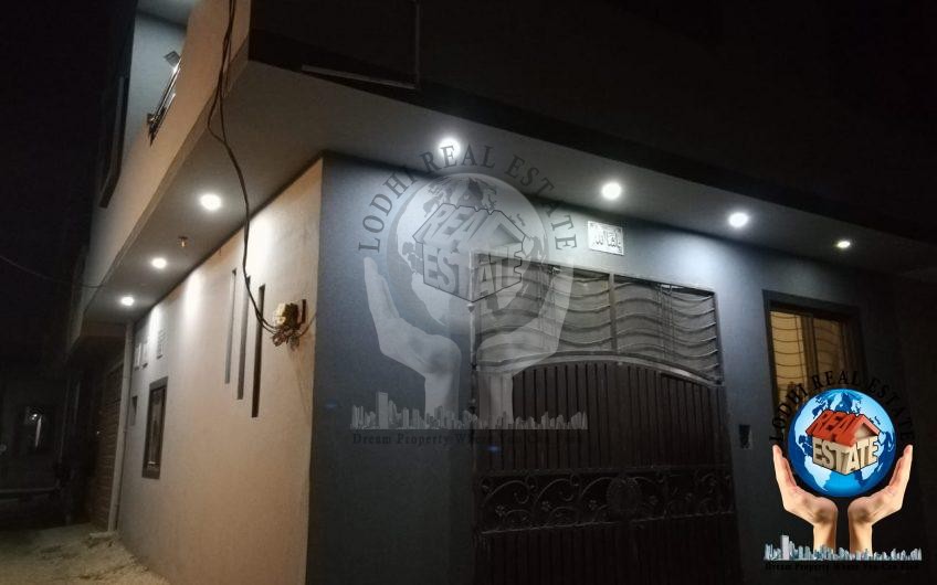 3 Marla Corner House Available For Sale In Good Condition